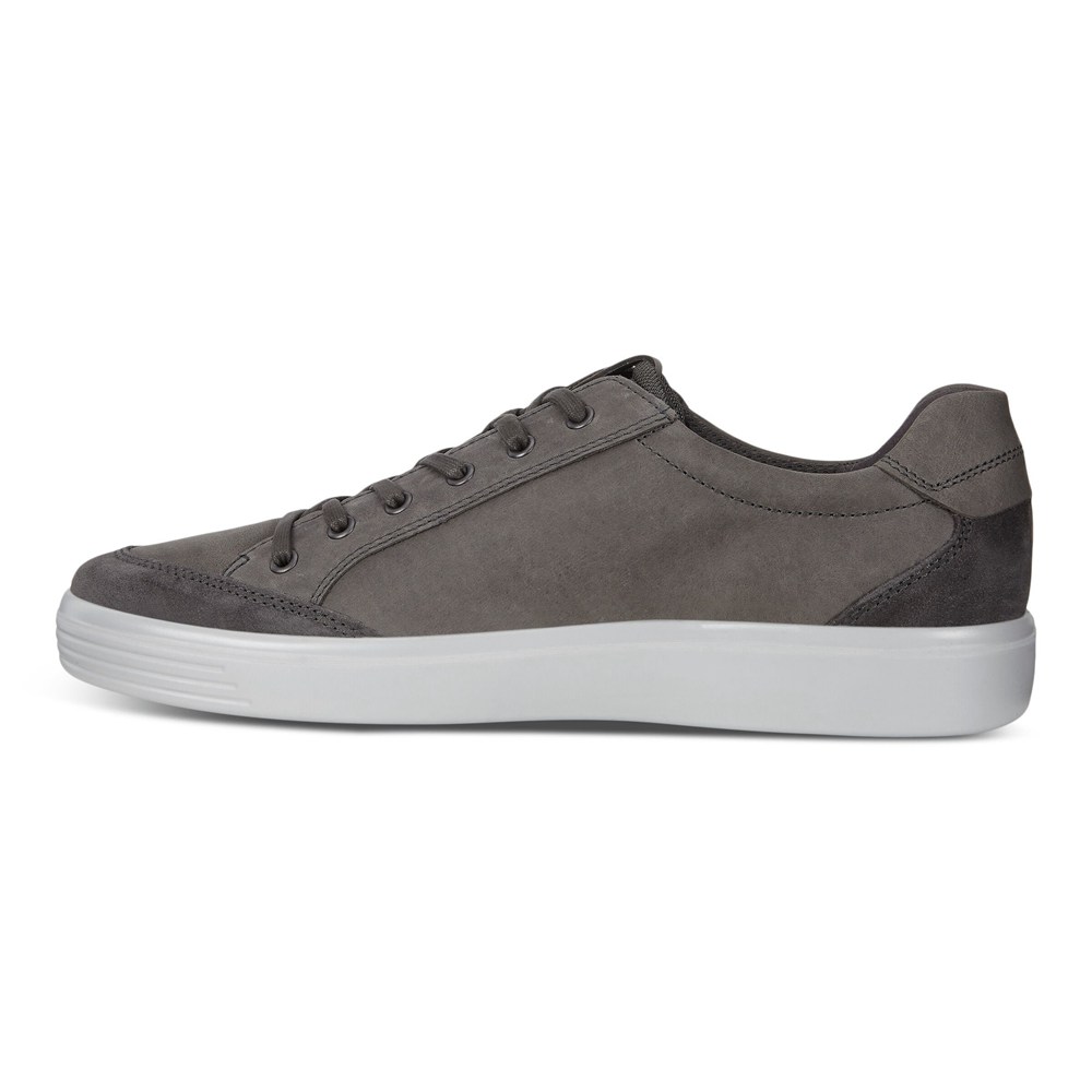 Tenis Hombre - ECCO Soft Classic - Grises Oscuro - UJK245968